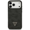 Guess 4G Double Card Triangle apvalks Apple iPhone 18 Pro Max / 17 Pro Max, melns
