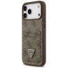 Guess 4G Double Card Triangle apvalks Apple iPhone 18 Pro Max / 17 Pro Max, brūns