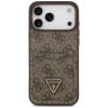 Guess 4G Double Card Triangle apvalks Apple iPhone 18 Pro Max / 17 Pro Max, brūns