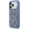 Guess 4G Double Card Triangle vāciņš Apple iPhone 18 Pro / 17 Pro, zils