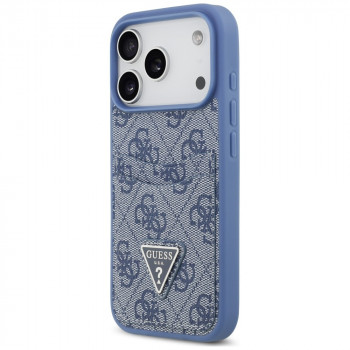 Guess 4G Double Card Triangle vāciņš Apple iPhone 18 Pro / 17 Pro, zils