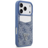 Guess 4G Double Card Triangle vāciņš Apple iPhone 18 Pro / 17 Pro, zils