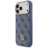 Guess 4G Strass Logo MagSafe vāciņš Apple iPhone 18 Pro Max / 17 Pro Max, zils