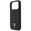 Guess Croco Triangle Logo MagSafe apvalks Apple iPhone 18 Pro / 17 Pro, melns