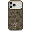 Guess 4G Strass Logo MagSafe apvalks Apple iPhone 18 Pro Max / 17 Pro Max, brūns