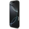 Guess Croco Triangle Logo MagSafe vāciņš Apple iPhone 18 Pro Max / 17 Pro Max, melns