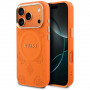 Guess Peony Hot Stamp MagSafe vāciņš Apple iPhone 18 Pro Max / 17 Pro Max, oranžs