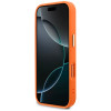 Guess Peony Hot Stamp MagSafe vāciņš Apple iPhone 18 Pro Max / 17 Pro Max, oranžs