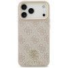 Guess 4G Strass Logo MagSafe apvalks Apple iPhone 18 Pro Max / 17 Pro Max, rozā