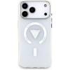 Guess IML Gradient Triangle Logo MagSafe vāciņš Apple iPhone 18 Pro Max / 17 Pro Max, caurspīdīgs