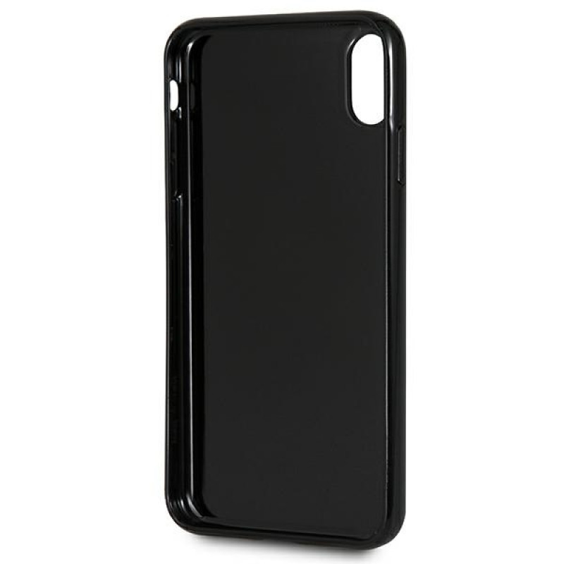 BMW BMHCI65MBC Signature Carbon cietais maciņš Apple iPhone XS Max, melns
