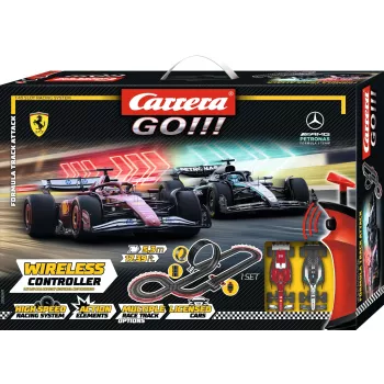 Carrera GO!!! Formula Track Attack starta komplekts (20062617)