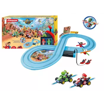 Carrera First!!! First Cars komplekts - Mario Kart World Mario vs. Yoshi (20063067)