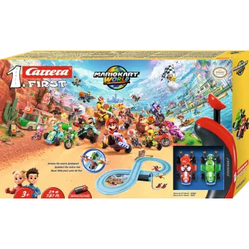 Carrera First!!! First Cars komplekts - Mario Kart World Mario vs. Yoshi (20063067)