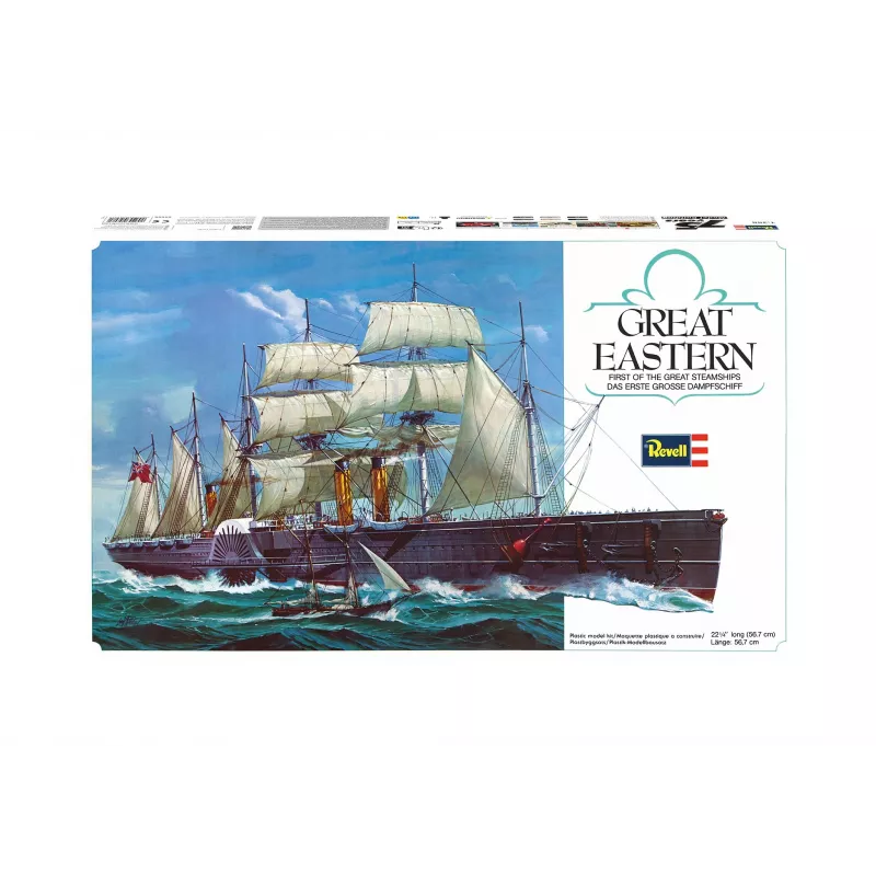 Revell 05608 kuģa modeļa komplekts Great Eastern, 75 gadi, 1:388