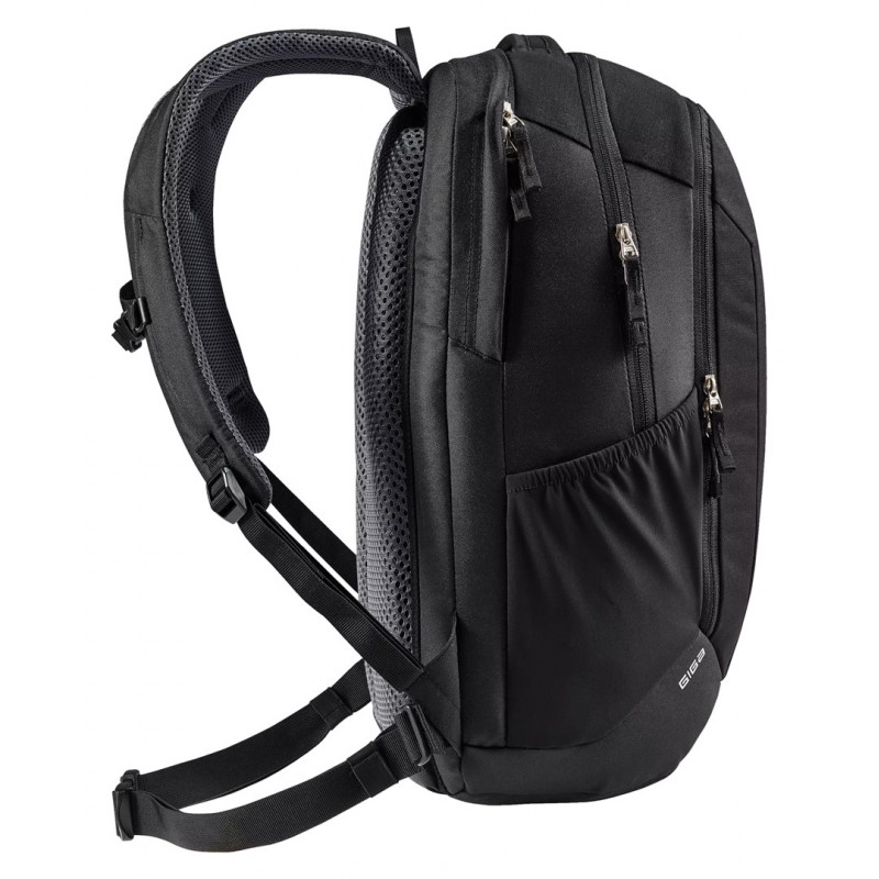 Deuter Giga ikdienas mugursoma, melna, poliesters