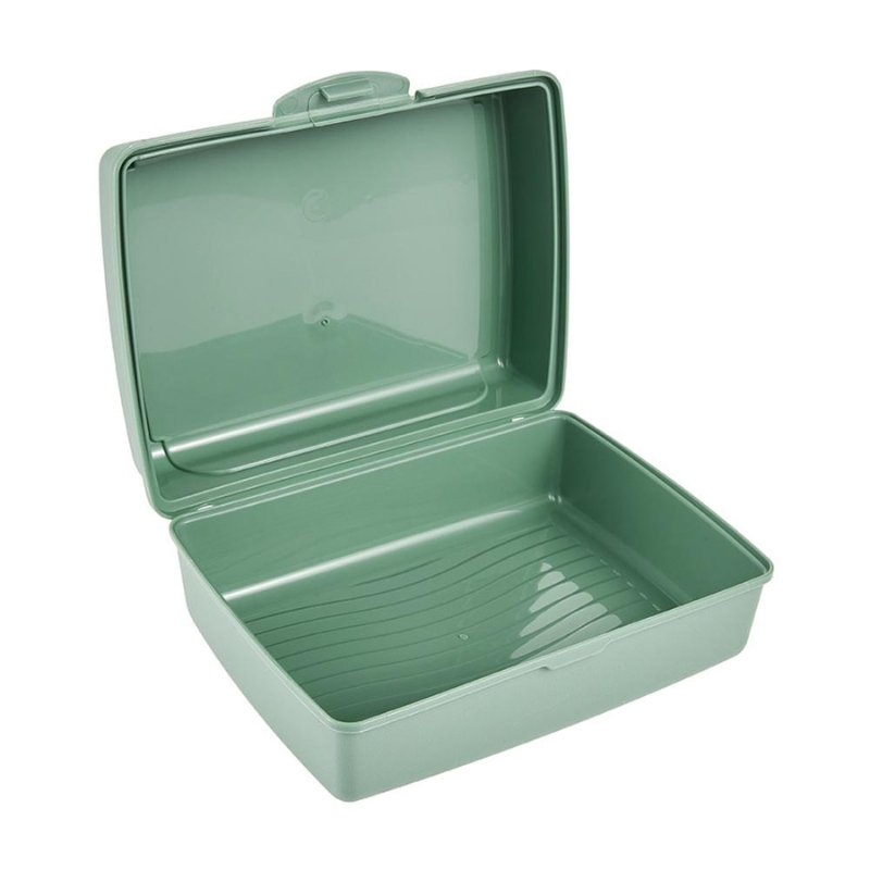 keeeper Carla Midi pusdienu kārba Space Tour, nordic green, Deco-Click-Box, PP (1 gab.)