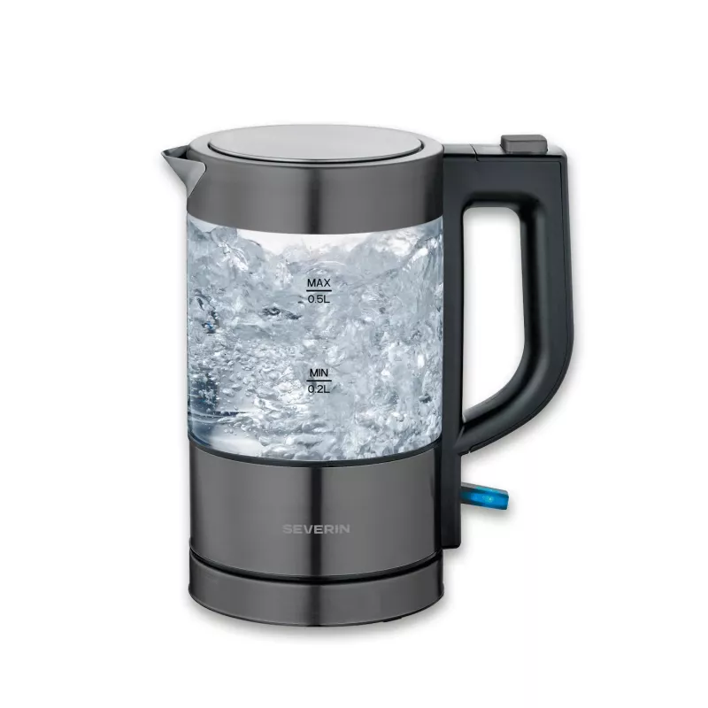 Severin 9387 Mini stikla tējkanna, 0,5 l
