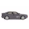 Amewi Audi quattro 1980 on-road/drift žiro RC auto, 4WD, 1:28, RTR, pelēks