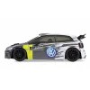Amewi VW Polo R WRC rallija/drifta RC auto, 4WD, 1:28, RTR, pelēks