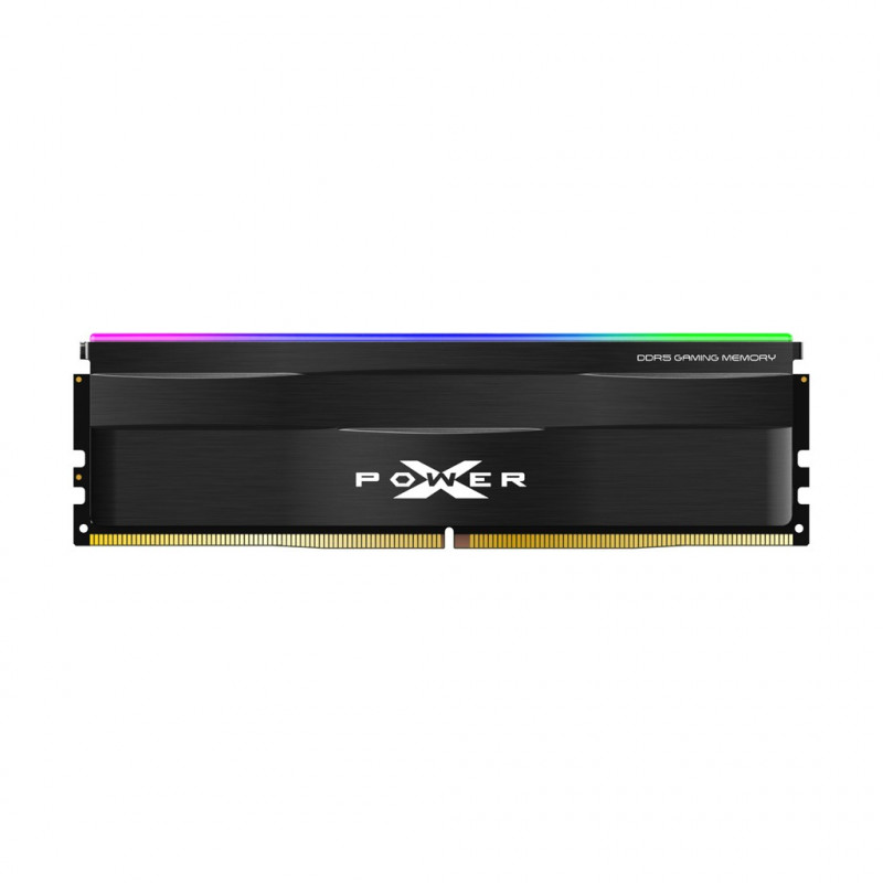 Silicon Power XPOWER Zenith RGB Gaming UDIMM komplekts SP032GXLWU60AFDF, 32 GB (2 x 16 GB), DDR5, 6000 MHz, CL30, 1,35 V, melns