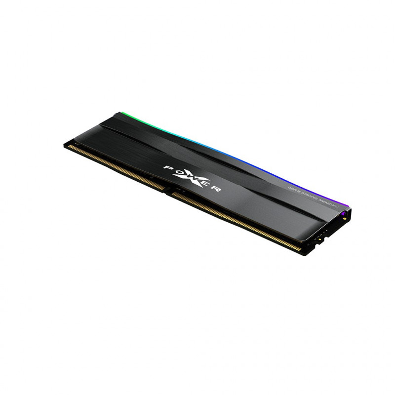 Silicon Power XPOWER Zenith RGB Gaming UDIMM komplekts SP032GXLWU60AFDF, 32 GB (2 x 16 GB), DDR5, 6000 MHz, CL30, 1,35 V, melns