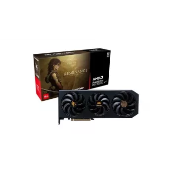 PowerColor Hellhound RX 9070 XT 16G-L/OC/RES grafikkarte, 16 GB