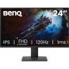 BenQ GW2491P 23,8 collu FHD IPS monitors, 1920 x 1080, 120 Hz, 5 ms, HDMI, DisplayPort, melns