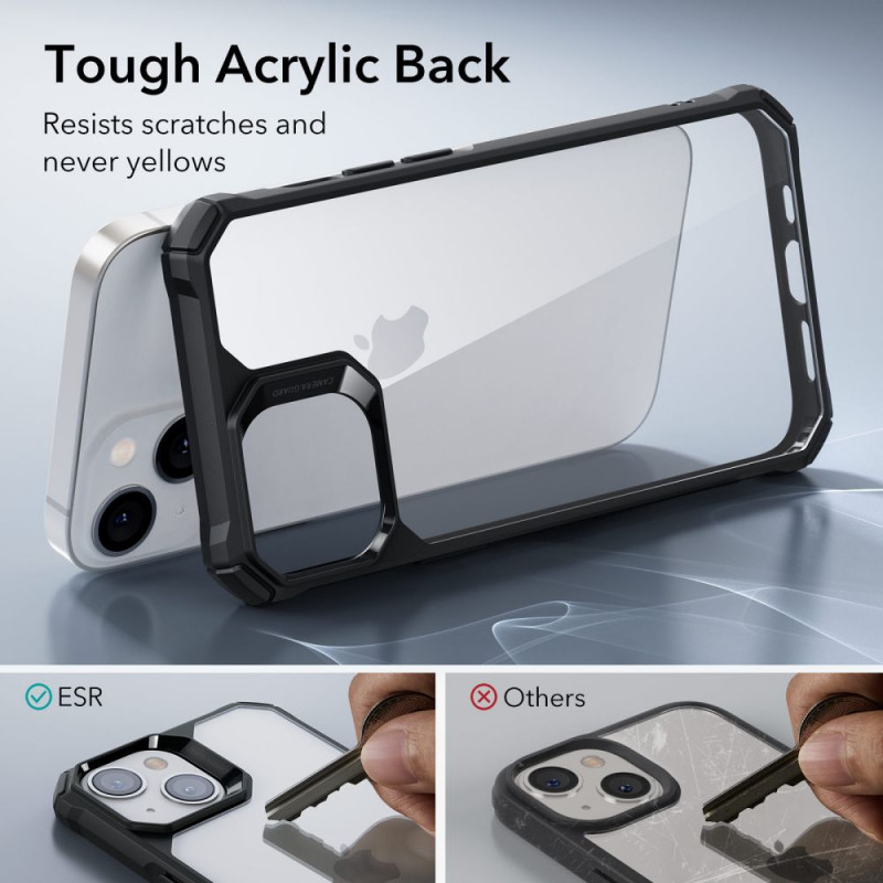 ESR Air Armor vāciņš ESR515 Apple iPhone 14 Plus / 15 Plus, caurspīdīgs/melns