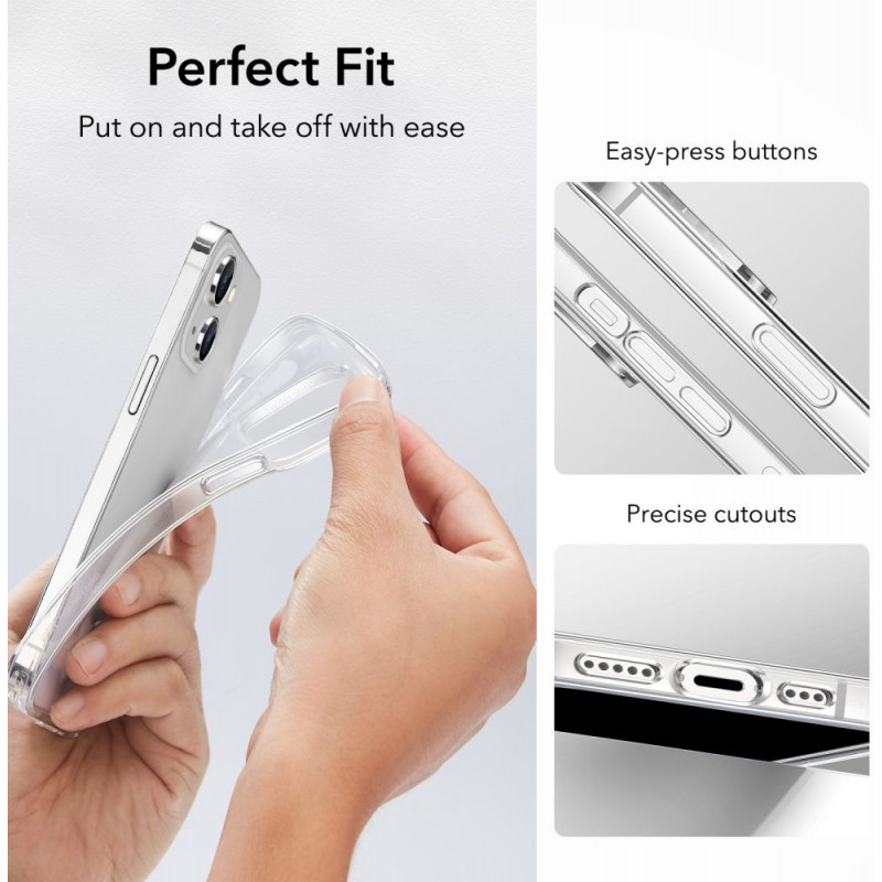 ESR Project Zero vāciņš Apple iPhone 14 Plus / 15 Plus, ESR519, caurspīdīgs