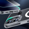 ESR Classic Pro Set HaloLock MagSafe vāciņš ar rūdītu stiklu Apple iPhone 16, caurspīdīgs