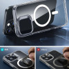 ESR Classic Hybrid HaloLock MagSafe vāciņš ar rūdīto stiklu Apple iPhone 16 Pro Max, caurspīdīgs