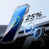ESR Classic Hybrid Kickstand HaloLock MagSafe vāciņš ar rūdītu stiklu Apple iPhone 16 Plus, caurspīdīgs