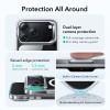 ESR Classic Hybrid Kickstand MagSafe vāciņš Apple iPhone 17 Pro Max, caurspīdīgs
