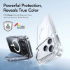 ESR Classic Hybrid Kickstand MagSafe vāciņš Apple iPhone 17 Pro Max, caurspīdīgs