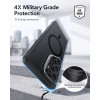 ESR Classic Hybrid Kickstand MagSafe vāciņš Samsung Galaxy S26 Ultra, Frosted Black