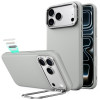 ESR ādas maciņš ar statīvu MagSafe Apple iPhone 17 Pro Max / 18 Pro Max, pelēks