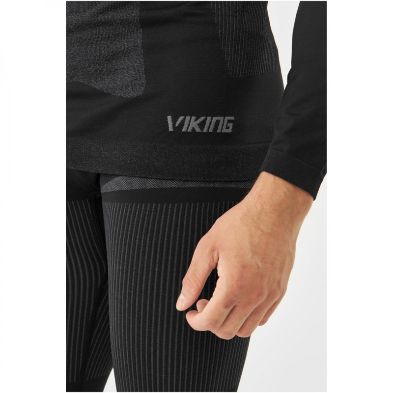 Viking Dante vīriešu termoaktīvās apakšveļas komplekts, melni pelēks, izmērs XL