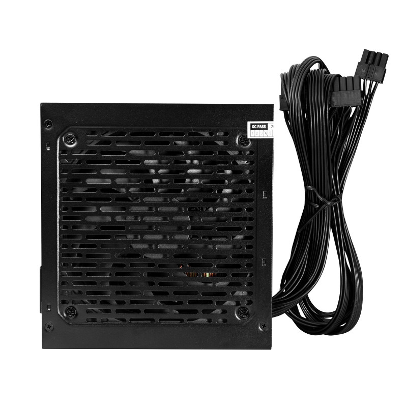 Akyga ATX barošanas bloks 500 W AK-C2-500, daļēji modulārs, P4+4, 2x PCI-E 6+2 pin, 4x SATA, 2x Molex, 12 cm ventilators, 80 PLUS