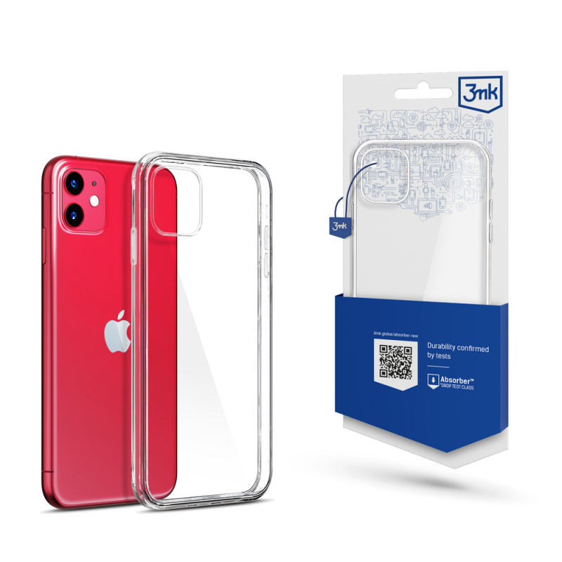 3MK Clear Case Apple iPhone 11, caurspīdīgs