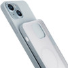 3MK Hardy Case MagSafe Apple iPhone 14 Plus / 15 Plus silikona futrālis, zils