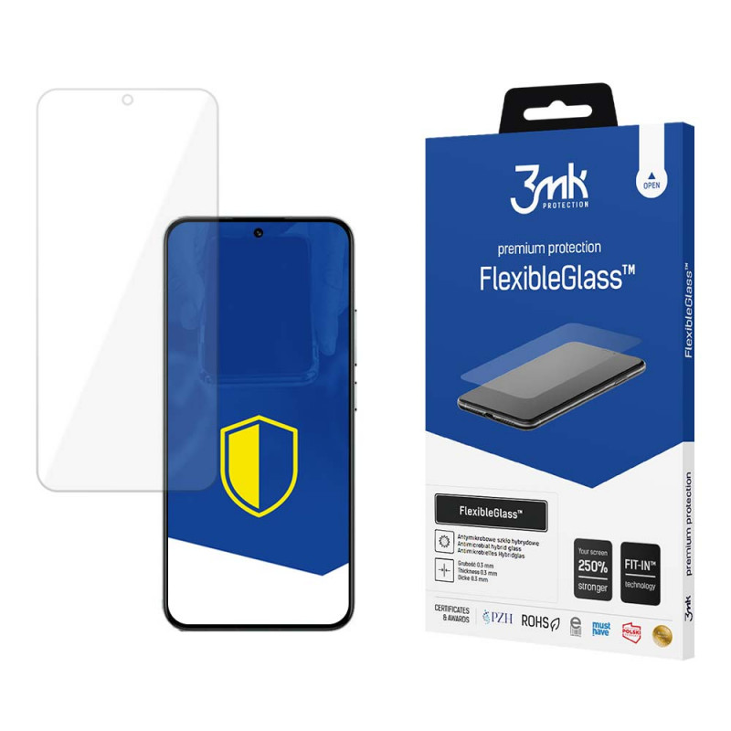 3MK FlexibleGlass Xiaomi 13 hibrīda stikla ekrāna aizsargs