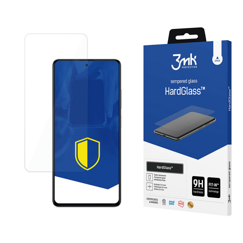 3MK HardGlass rūdītais stikls Xiaomi Redmi Note 12 5G / POCO X5 5G ekrāna aizsargs, 3MK4657