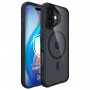 3MK Satin Armor MagCase Apple iPhone 17 vāciņš, melns