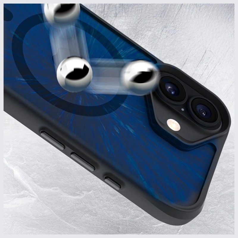 3MK Satin Armor MagCase Apple iPhone 17 vāciņš, melns