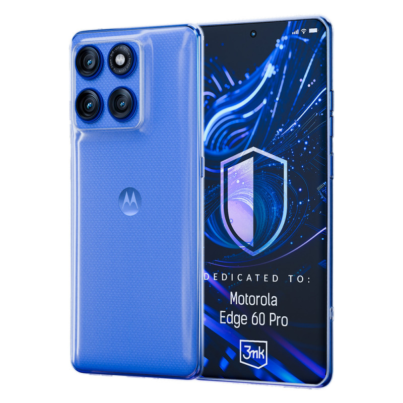 3MK Clear Case vāciņš Motorola Edge 60 Pro, caurspīdīgs