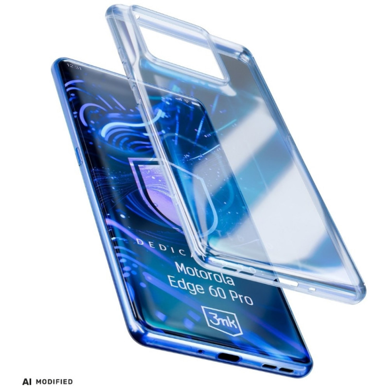 3MK Clear Case vāciņš Motorola Edge 60 Pro, caurspīdīgs