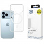 3MK Clear MagCase vāciņš Apple iPhone 17 Pro, caurspīdīgs