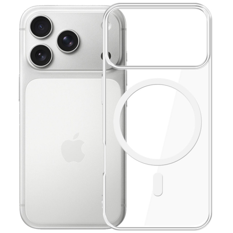 3MK Clear MagCase vāciņš Apple iPhone 17 Pro, caurspīdīgs