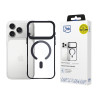 3MK Satin Armor MagCase vāciņš Apple iPhone 17 Pro, caurspīdīgi melns